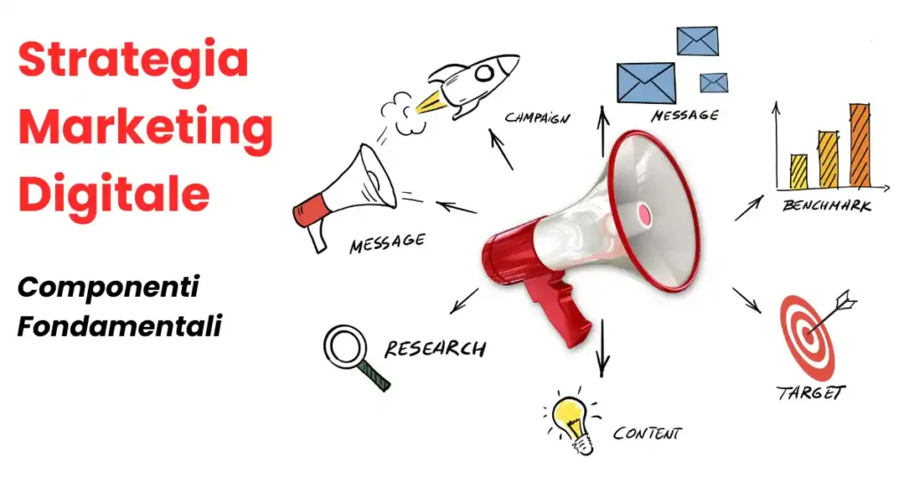Come definire una strategia di marketing digitale: promuovere prodotti e servizi online 1 Strategia marketing digitale componenti